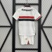 25/26 Kids Sao Paulo Home White Kids Jersey Version Short Sleeve-7665654
