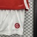25/26 Kids Internacional Home Kids Red Jersey Version Short Sleeve-5840875