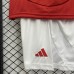 25/26 Kids Internacional Home Kids Red Jersey Version Short Sleeve-5840875