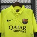 Retro 14/15 Barcelona Third Away Green Jersey Version Short Sleeve-8620281