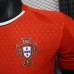 2025 Portugal Home Red Jersey Kit Short Sleeve (Shirt + Short) (Player Version)-3912661