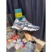 New Balance NB9060 Running Shoes-White/Blue-3813364