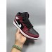 Air Jordan 1 AJ1 High Running Shoes-Wine Red/Black-329088