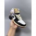 Air Jordan 1 AJ1 High Running Shoes-Navy Blue/White-7111720