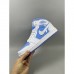 Air Jordan 1 AJ1 High Running Shoes-Blue/White-9042004