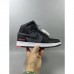Air Jordan 1 AJ1 High Running Shoes-Black/Gray-8766452