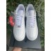 AIR FORCE AF1 Running Shoes-White/Black-7859911