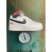 AIR FORCE AF1 Running Shoes-White/Black-7859911