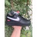 AIR FORCE AF1 Running Shoes-Black/White-7635397