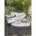 AIR FORCE AF1 Running Shoes-White/Gray-7737489