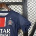 24/25 Kids Paris Saint-Germain PSG Home Champion Edition Nvay Blue Kids Jersey Kit Short Sleeve (Shirt + Short)-2198563