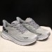 HOKA 9 ONE ONE Clifton 9 Running Shoes-Gray/White-8386786