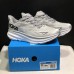 HOKA 9 ONE ONE Clifton 9 Running Shoes-Gray/White-8386786