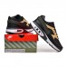 Air Max 90 Running Shoes-Black/Khkai-7846792