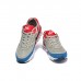 Air Max 90 Running Shoes-Gray/Blue-3789138