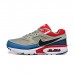 Air Max 90 Running Shoes-Gray/Blue-3789138