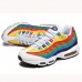 Air Max 95 TT Running Shoes-White/Blue-3531582