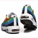 Air Max 95 TT Running Shoes-White/Blue-3531582