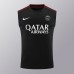 24/25 Paris Saint-Germain PSG Black Training Suit Jersey Version Vest-1183587