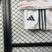 25/26 Kids Bayern Munich Away Gray White Kids Jersey Kit Short Sleeve (Shirt + Short)-6745184