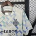 25/26 Inter Milan Away White Blue Jersey Version Short Sleeve-9336047