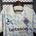 25/26 Inter Milan Away White Blue Jersey Version Short Sleeve-9336047