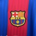 Retro 14/15 Barcelona Home Blue Red Jersey Version Long Sleeve-5467765