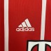 Retro 17/18 Bayern Munich Home Red White Jersey Version Short Sleeve-4482325