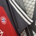 Retro 01/02 Bayern Munich Home Red Black Jersey Version Short Sleeve-6388648