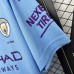 Retro 19/20 Manchester City Home Blue Jersey Version Short Sleeve-4109266
