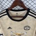 Retro 19/20 Manchester United M-U Away Khaki Jersey Version Short Sleeve-1172373