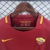 Retro 17/18 Roma Home Red Jersey Version Long Sleeve-1067514