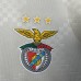 25/26 Kids Benfica Away White Gray Kids Jersey Kit Short Sleeve (Shirt + Short)-5697707