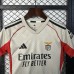 25/26 Kids Benfica Away White Gray Kids Jersey Kit Short Sleeve (Shirt + Short)-5697707