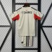25/26 Kids Benfica Away White Gray Kids Jersey Kit Short Sleeve (Shirt + Short)-5697707