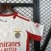 25/26 Kids Benfica Third Away White Red Kids Jersey Kit Short Sleeve (Shirt + Short)-484271