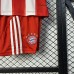 25/26 Kids Bayern Munich Home Red White Kids Jersey Kit Short Sleeve (Shirt + Short)-6955475