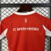 25/26 Kids Bayern Munich Home Red White Kids Jersey Kit Short Sleeve (Shirt + Short)-6955475