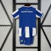 25/26 Kids Porto Home Blue White Kids Jersey Kit Short Sleeve (Shirt + Short)-6006146