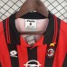 Retro 97/98 AC Milan Home Black Red Jersey Version Short Sleeve-6322943