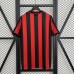 Retro 97/98 AC Milan Home Black Red Jersey Version Short Sleeve-6322943