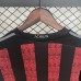 Retro 15/16 AC Milan Home Black Red Jersey Version Short Sleeve-4792768
