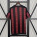 Retro 15/16 AC Milan Home Black Red Jersey Version Short Sleeve-4792768