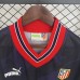 Retro 95/96 Atletico Madrid Third Away Black Jersey Version Short Sleeve-5016332