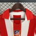 Retro 03/04 Atletico Madrid Home White Red Jersey Version Short Sleeve-3080819
