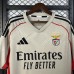 25/26 Benfica Away White Gray Jersey Version Short Sleeve-8332343