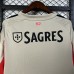 25/26 Benfica Away White Gray Jersey Version Short Sleeve-8332343