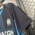 25/26 Marseille Away Black Blue Jersey Version Short Sleeve-5739134