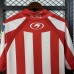 Retro 08/09 Gijon Home White Red Jersey Version Short Sleeve-2288508
