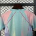 25/26 Kids Barcelona Special Edition Green Pink Kids Jersey Kit Short Sleeve (Shirt + Short)-1482023
